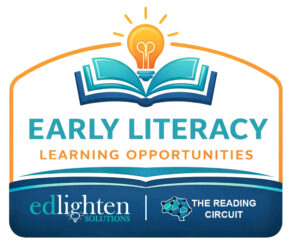 Early Lit Learning Opportunities with EdLighten and TRC logos