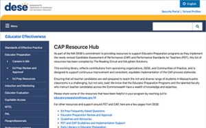 DESE CAP hub